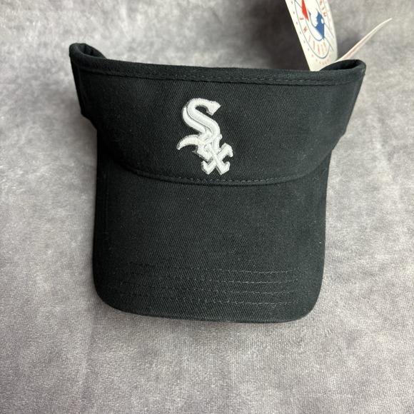 Chicago White Sox Visor Black Adjustable Annco Genuine Baseball MLB NEW - Picture 2 of 6